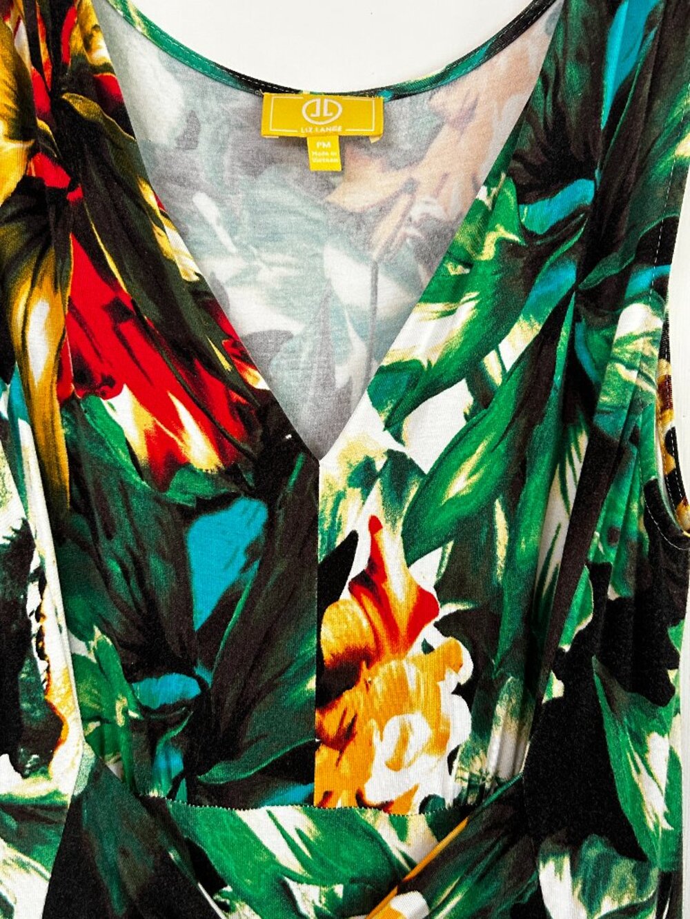 Liz Lange Tropical Floral Maxi Dress